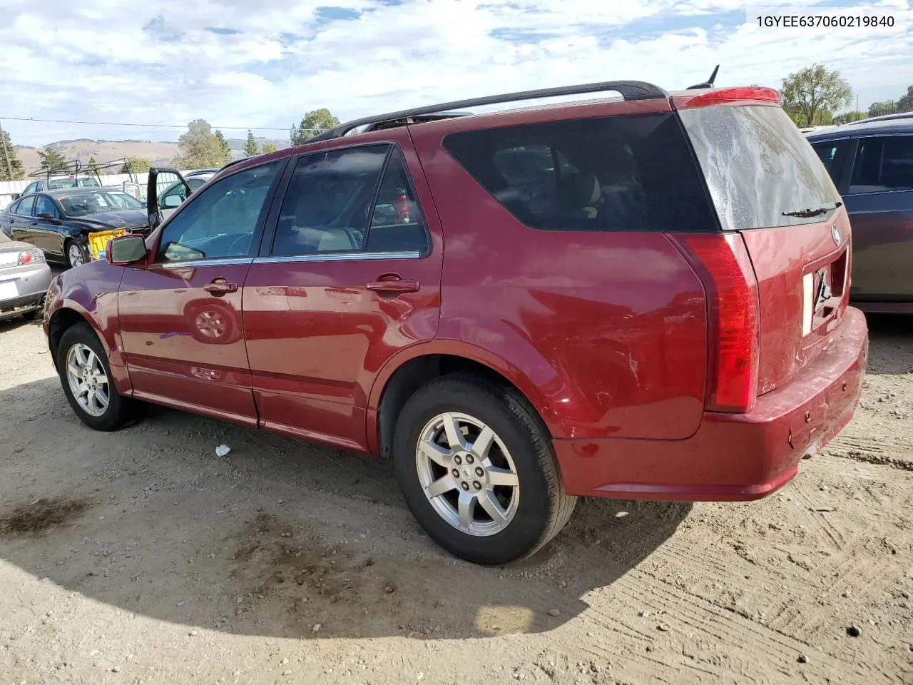 2006 Cadillac Srx VIN: 1GYEE637060219840 Lot: 76523454