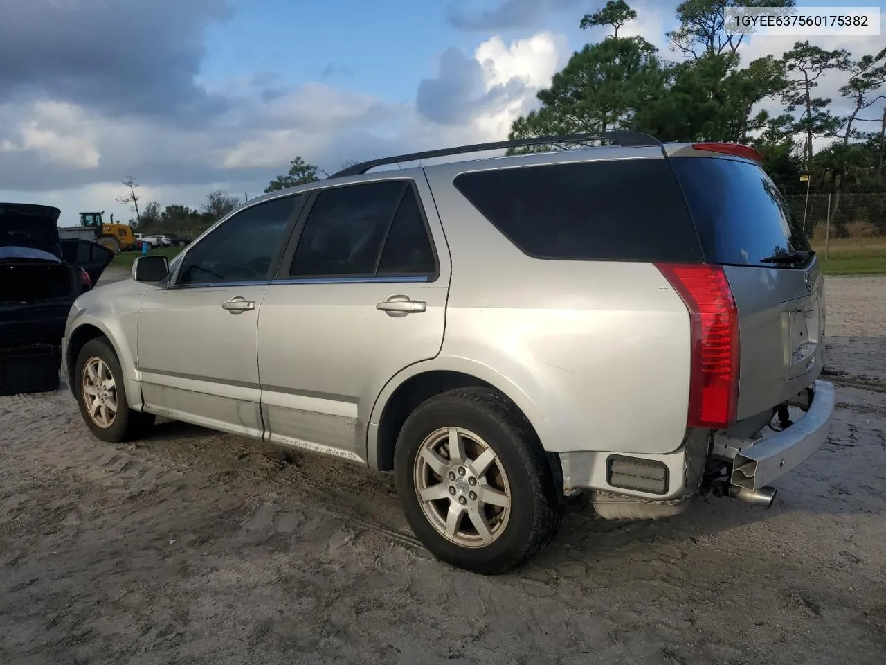 2006 Cadillac Srx VIN: 1GYEE637560175382 Lot: 78678374