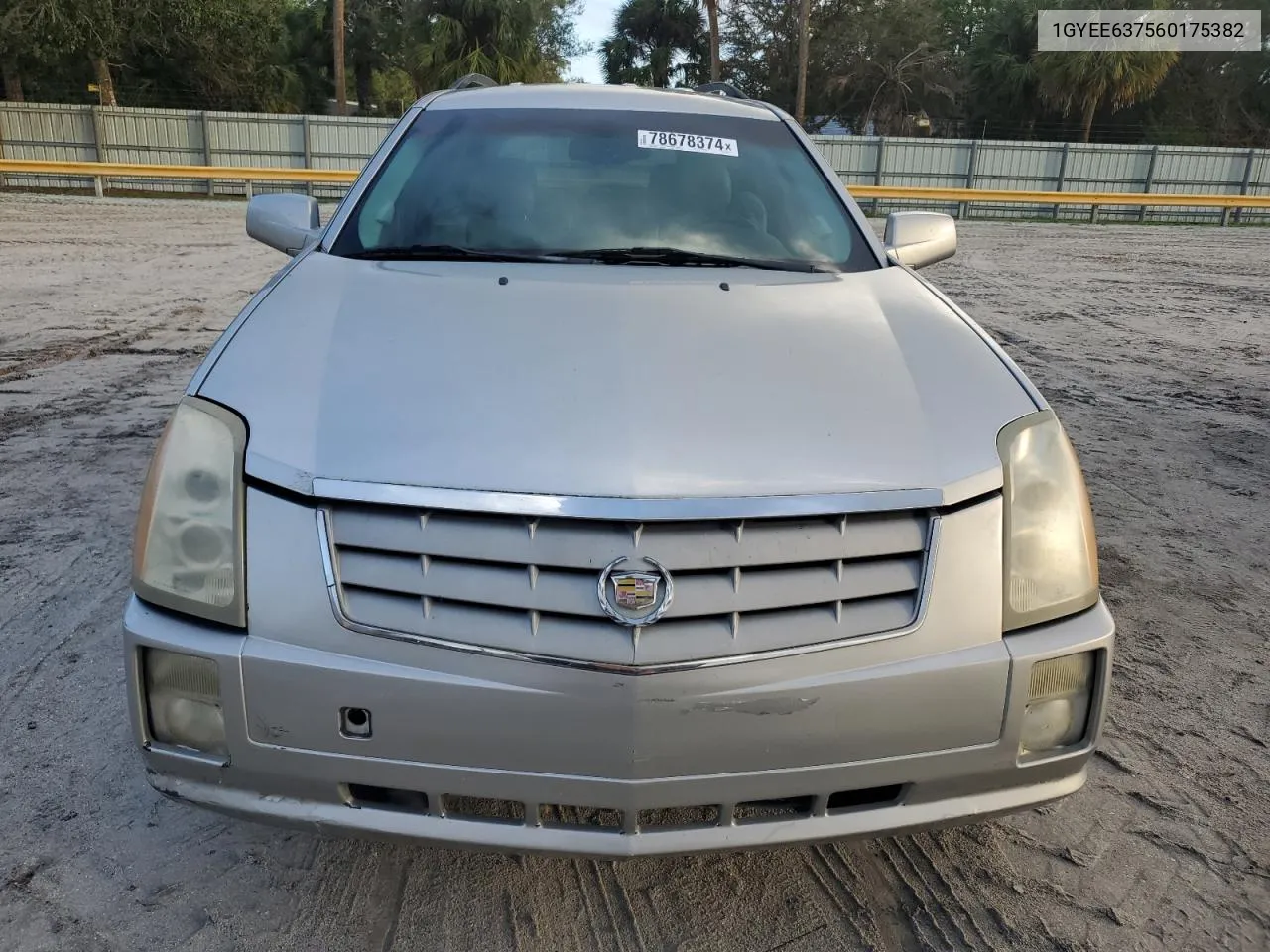 2006 Cadillac Srx VIN: 1GYEE637560175382 Lot: 78678374