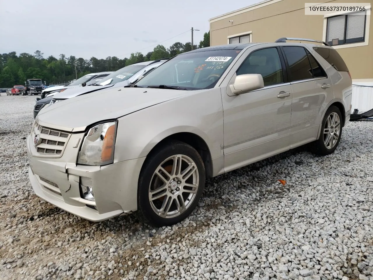 2007 Cadillac Srx VIN: 1GYEE637370189766 Lot: 51142474