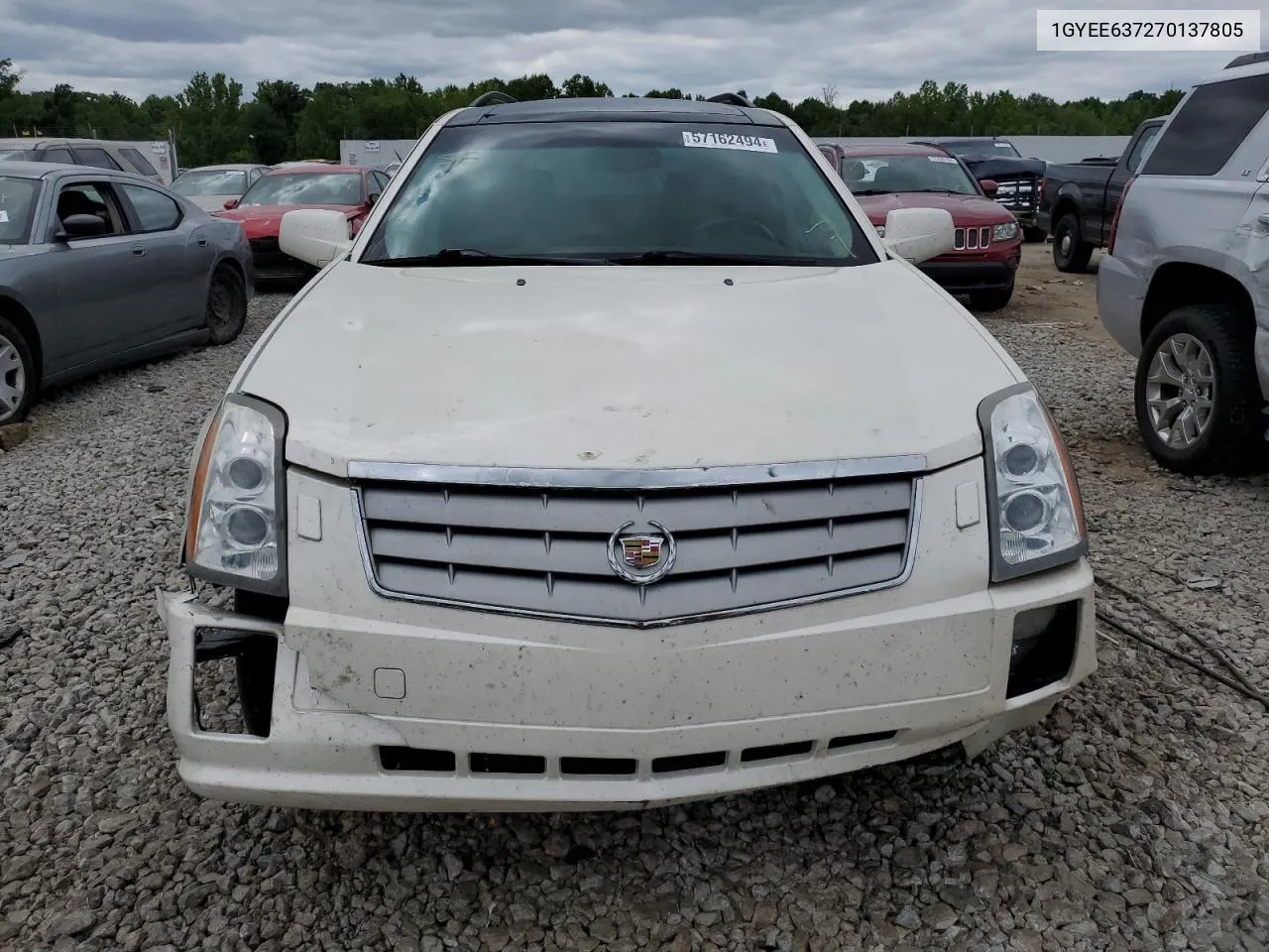 2007 Cadillac Srx VIN: 1GYEE637270137805 Lot: 57162494