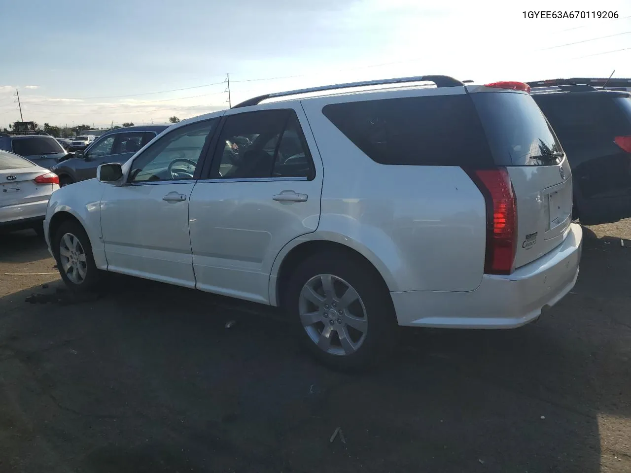 2007 Cadillac Srx VIN: 1GYEE63A670119206 Lot: 61869694