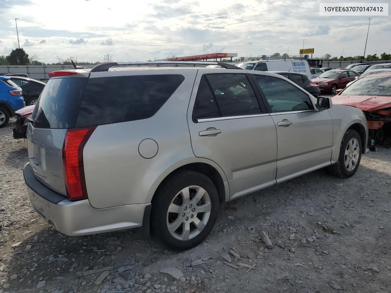 2007 Cadillac Srx VIN: 1GYEE637070147412 Lot: 71500114