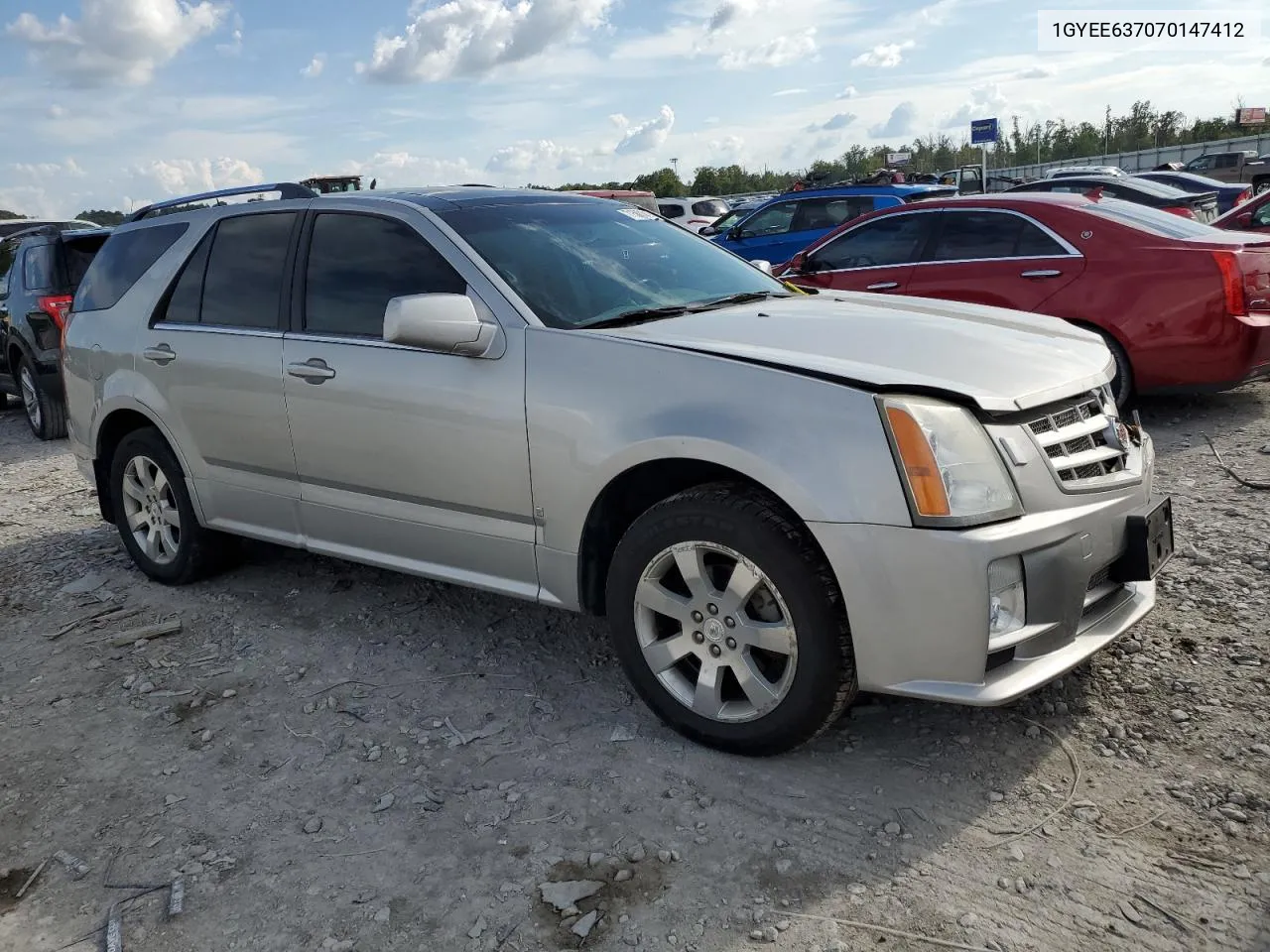 2007 Cadillac Srx VIN: 1GYEE637070147412 Lot: 71500114