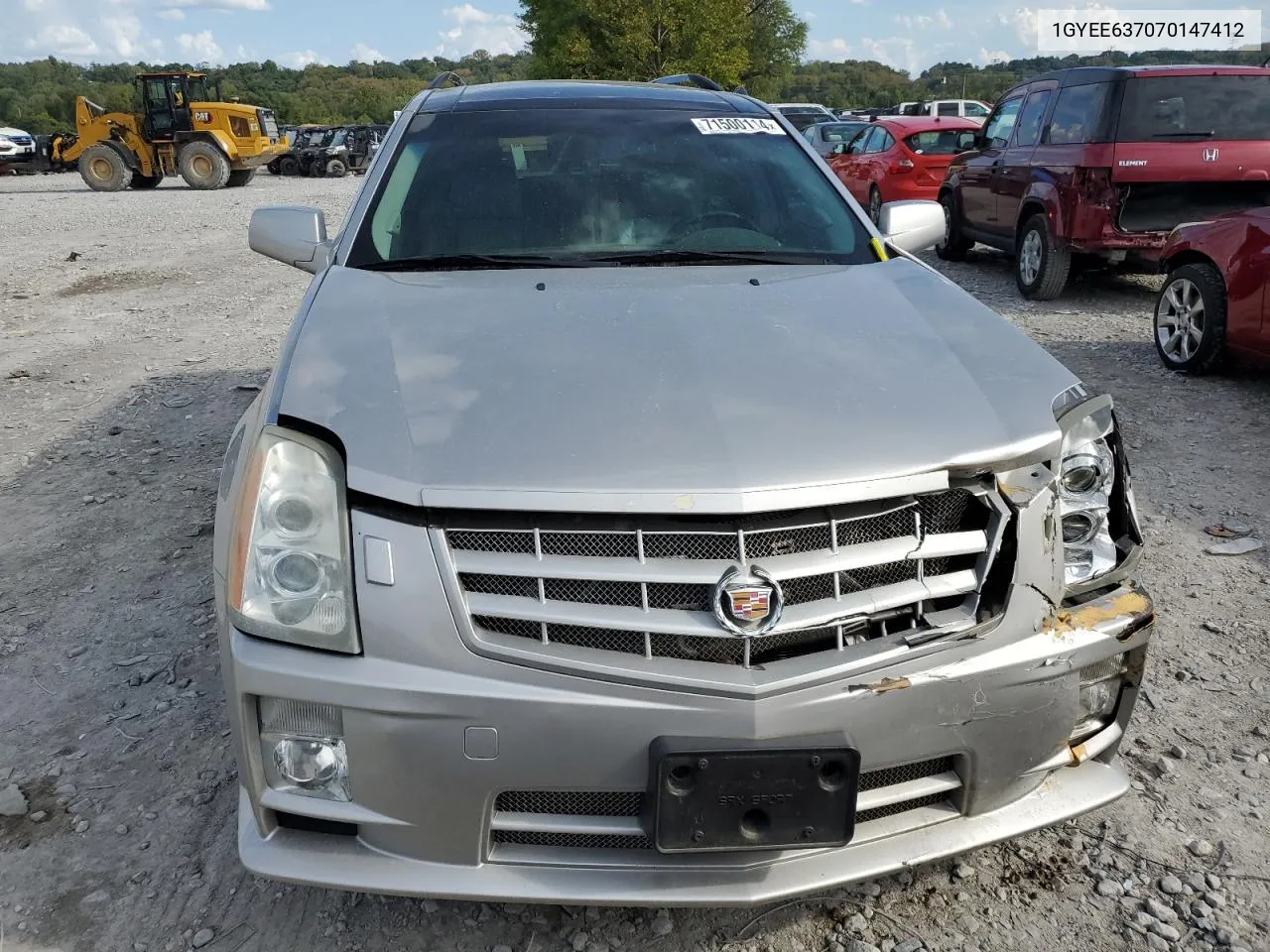 2007 Cadillac Srx VIN: 1GYEE637070147412 Lot: 71500114