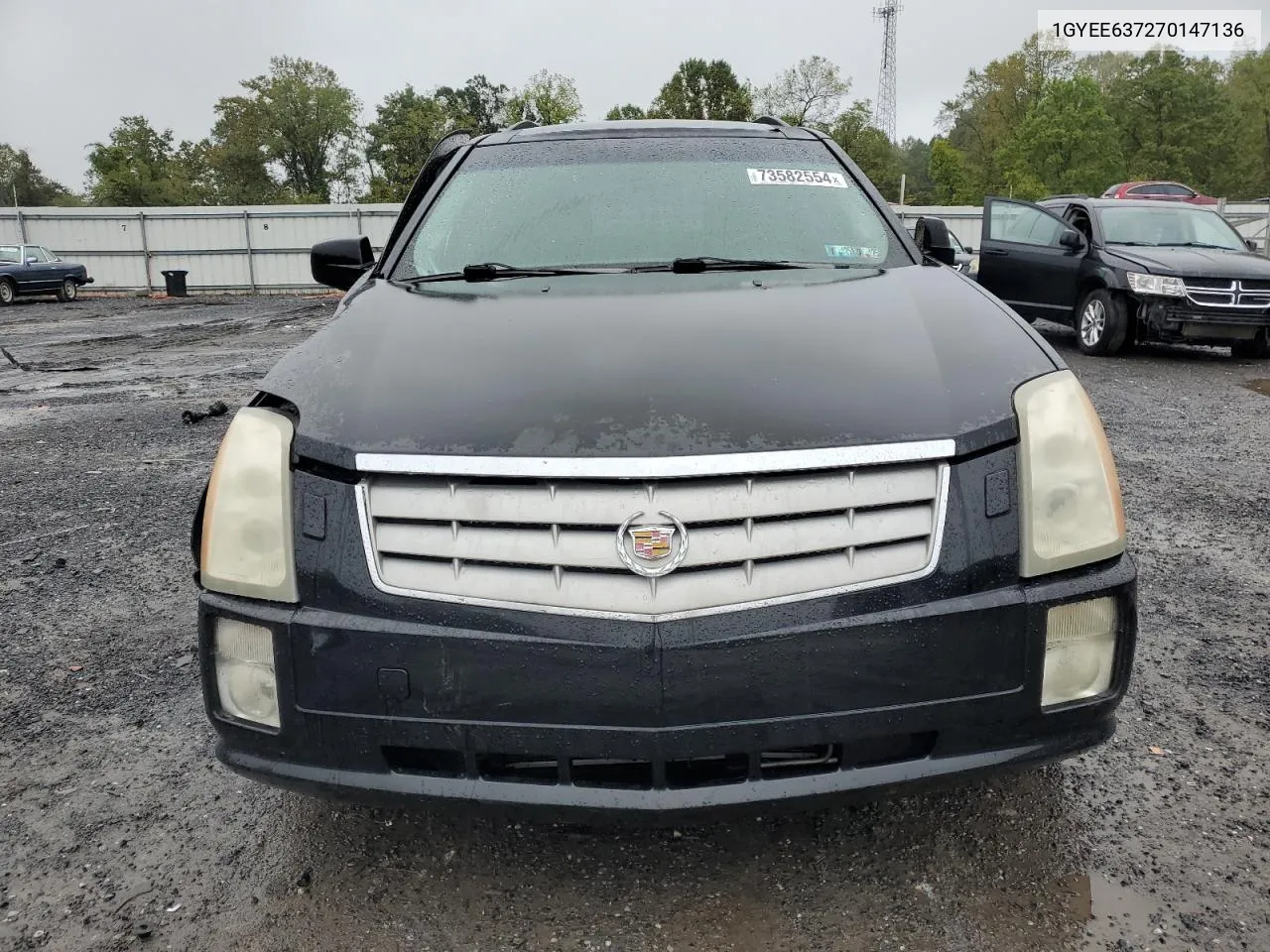 2007 Cadillac Srx VIN: 1GYEE637270147136 Lot: 73582554