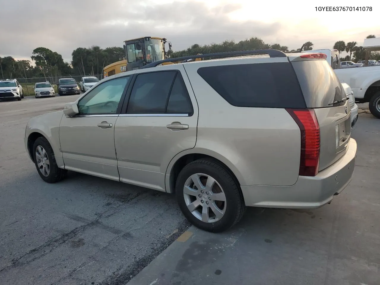 2007 Cadillac Srx VIN: 1GYEE637670141078 Lot: 75092584