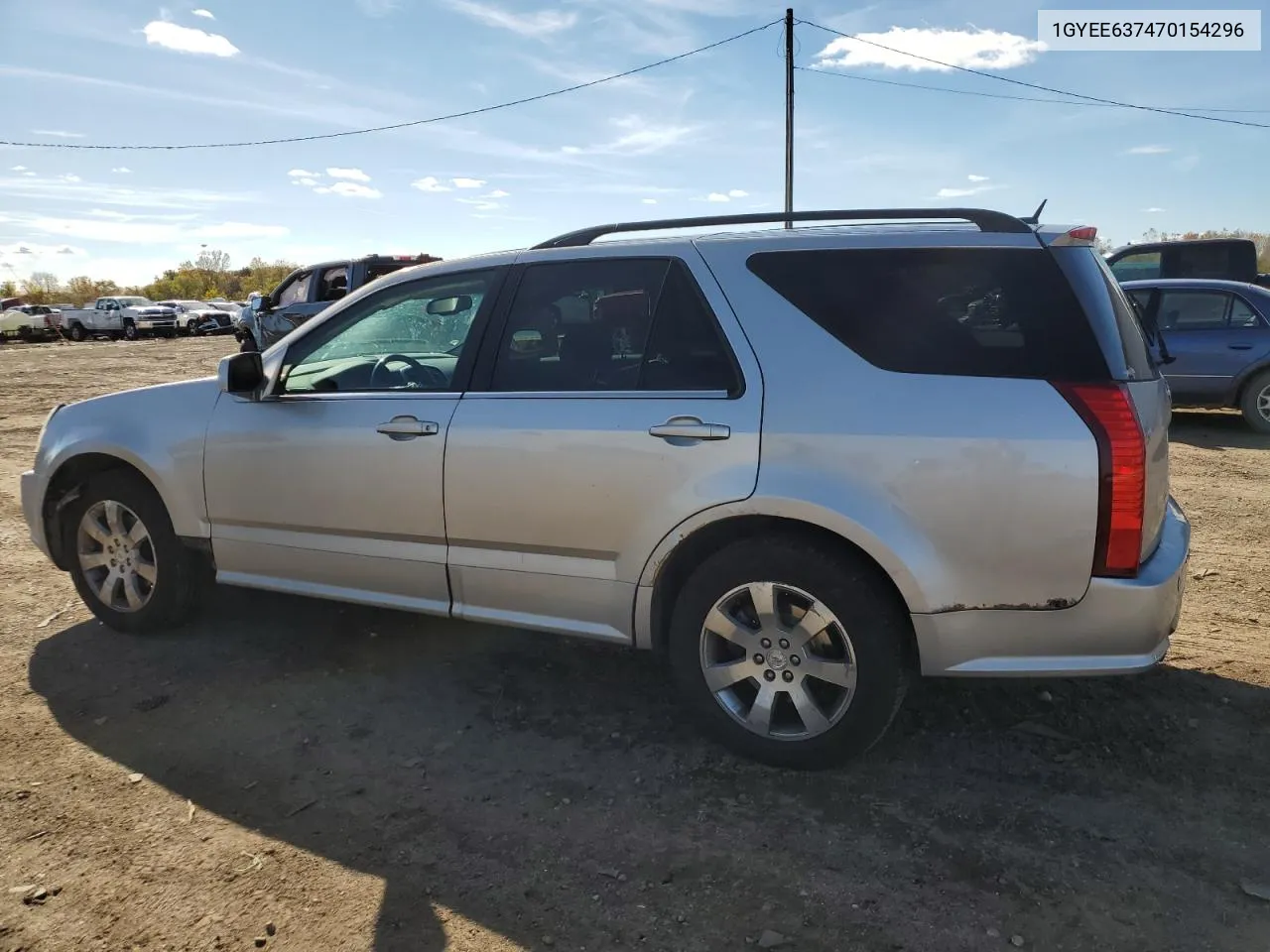 2007 Cadillac Srx VIN: 1GYEE637470154296 Lot: 76370394