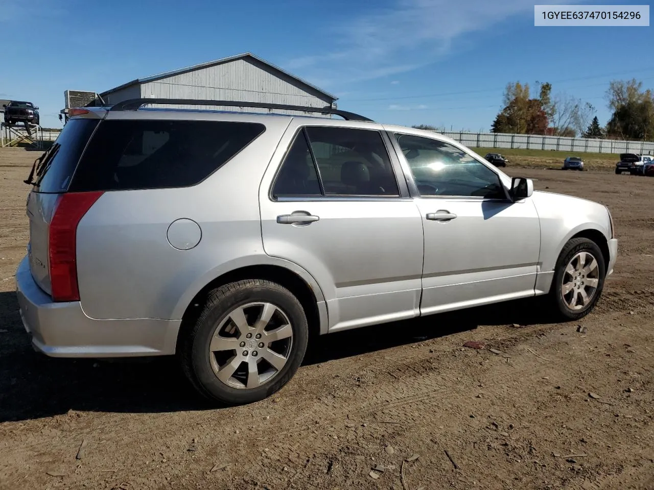 2007 Cadillac Srx VIN: 1GYEE637470154296 Lot: 76370394