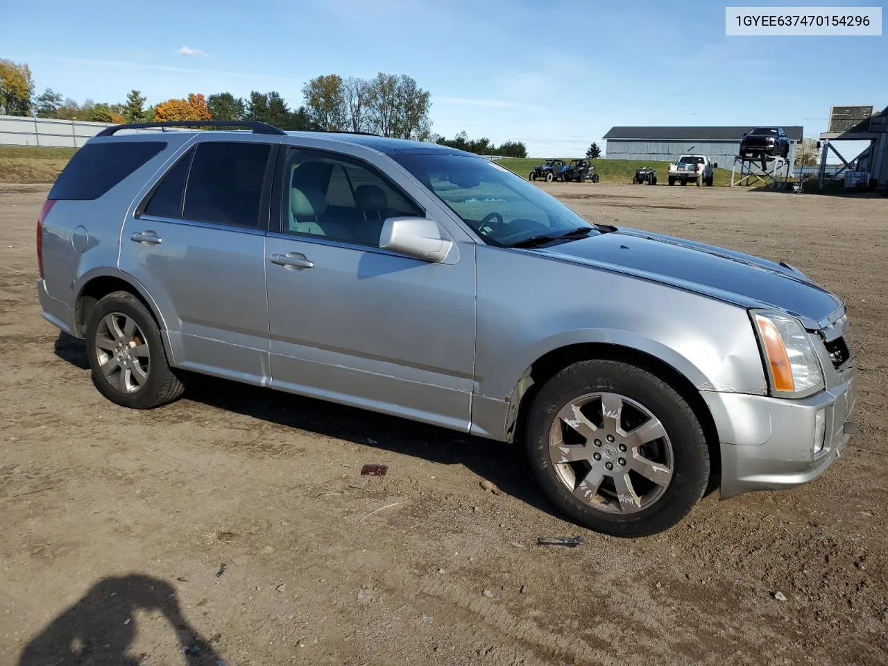 2007 Cadillac Srx VIN: 1GYEE637470154296 Lot: 76370394