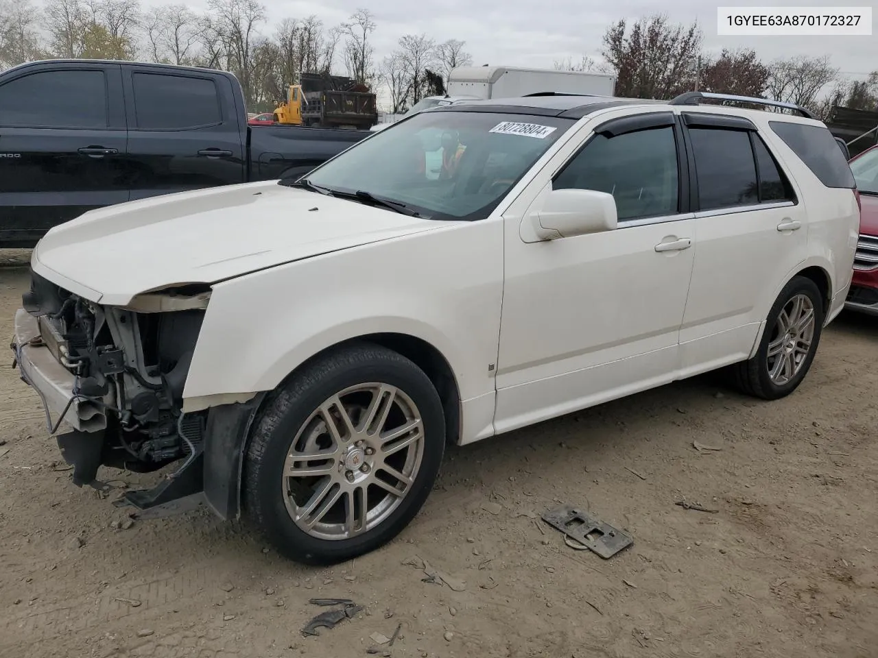 2007 Cadillac Srx VIN: 1GYEE63A870172327 Lot: 80728804