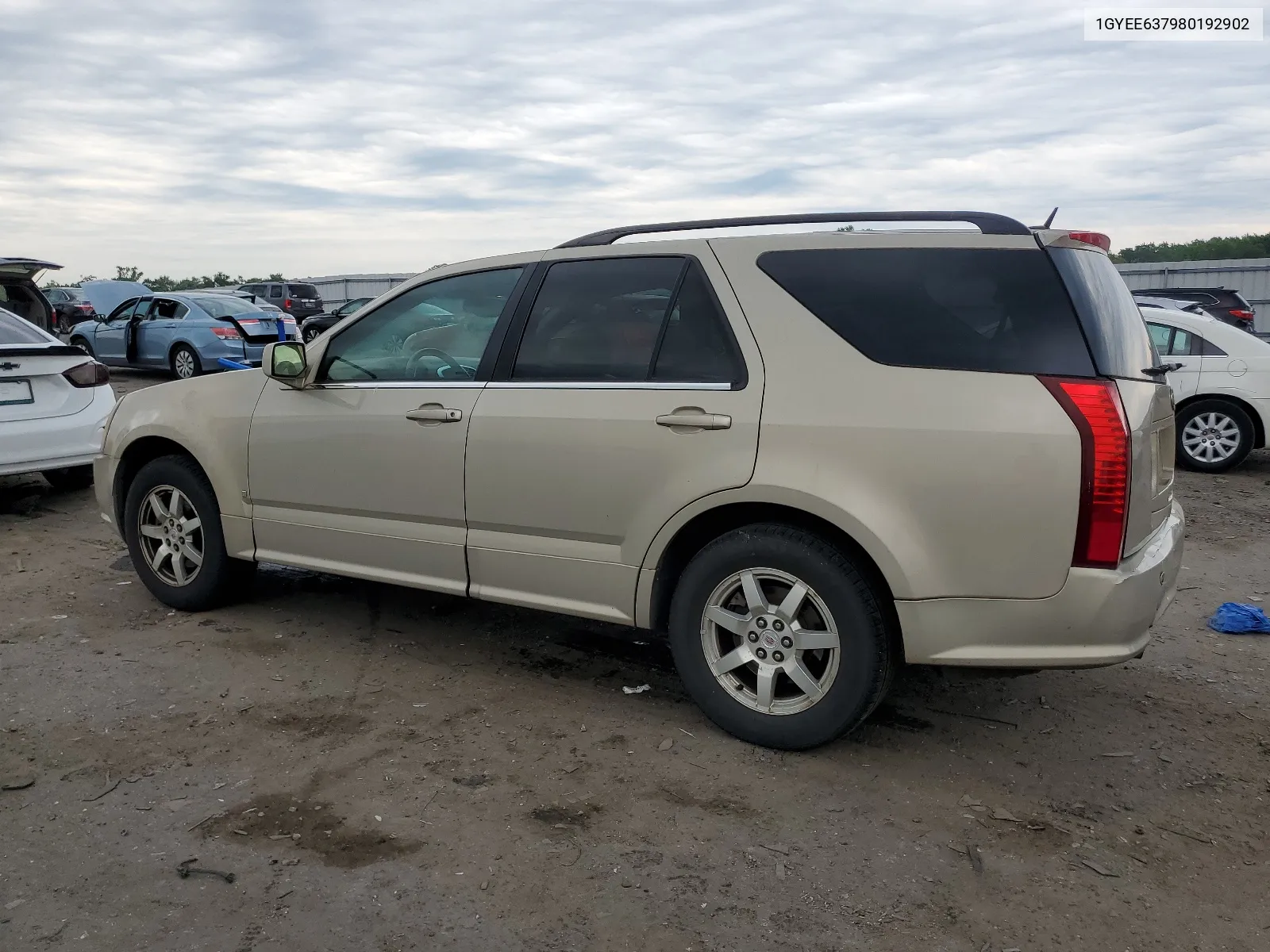 2008 Cadillac Srx VIN: 1GYEE637980192902 Lot: 55804594