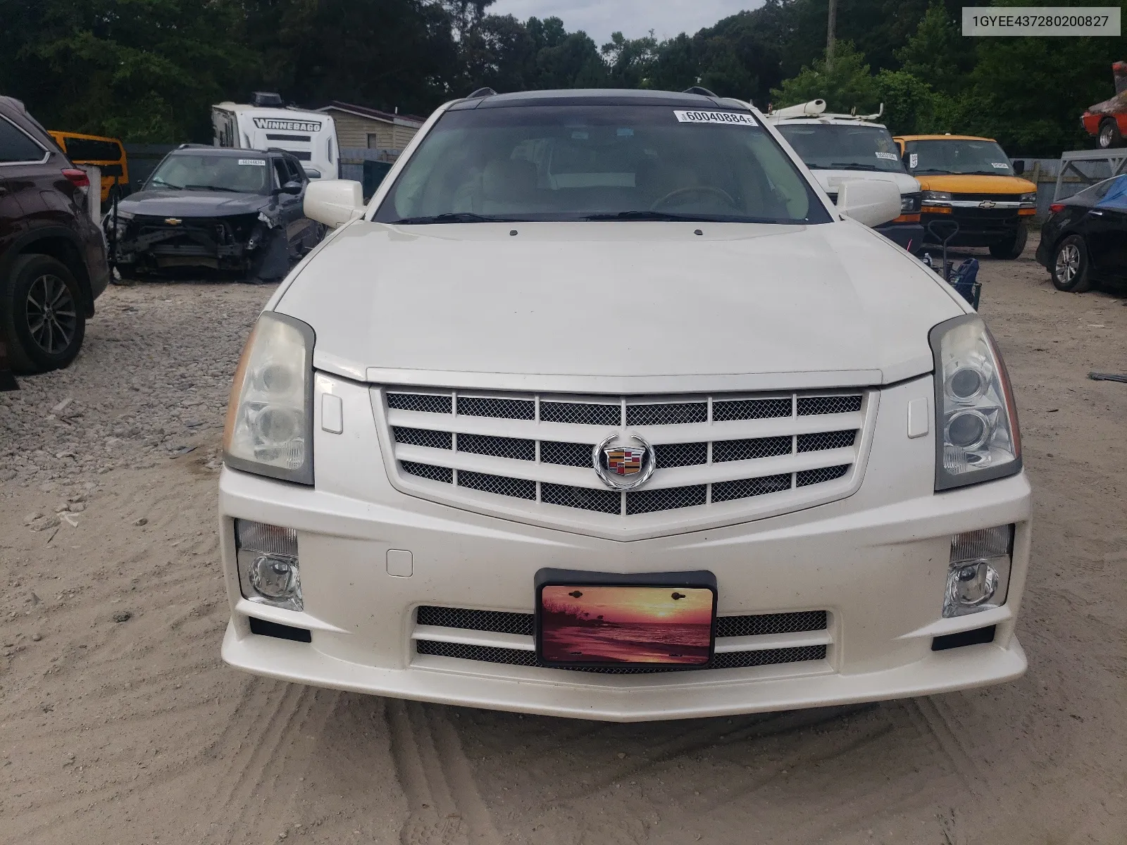 1GYEE437280200827 2008 Cadillac Srx