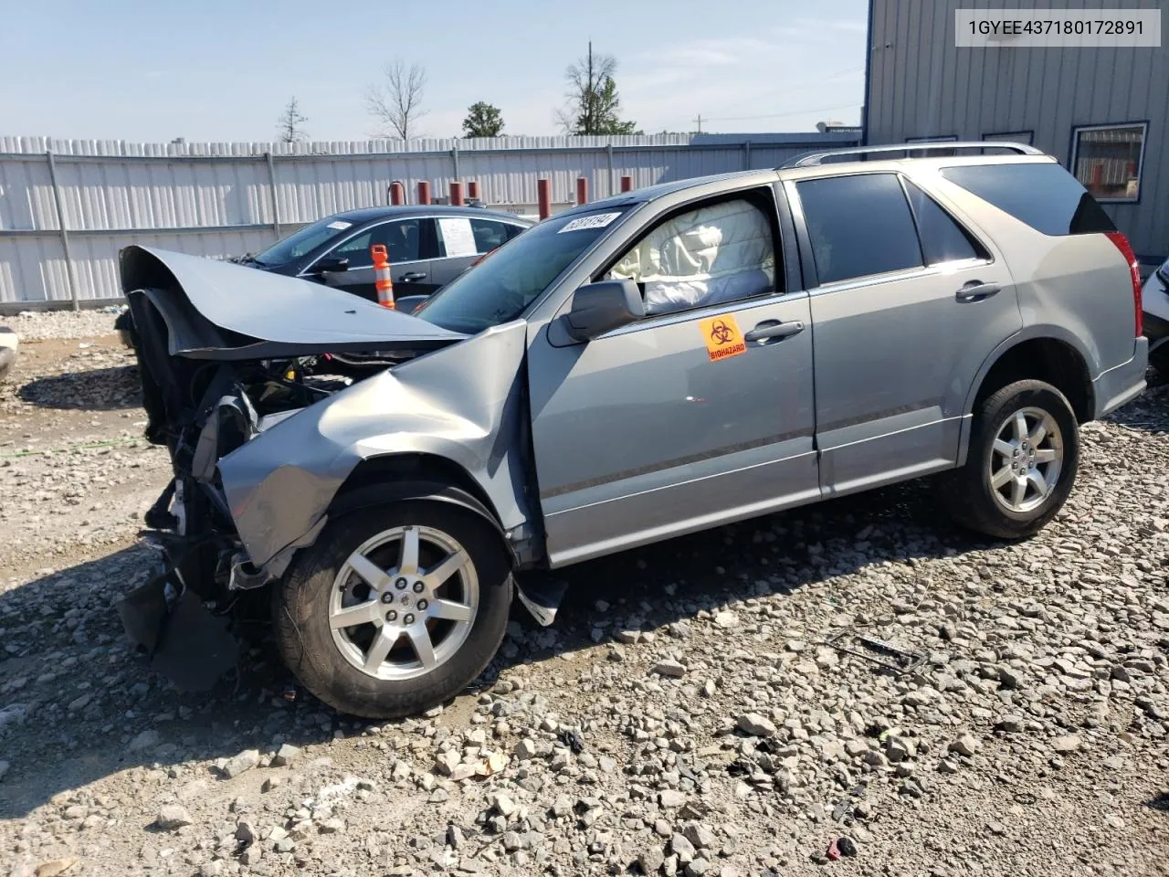 1GYEE437180172891 2008 Cadillac Srx