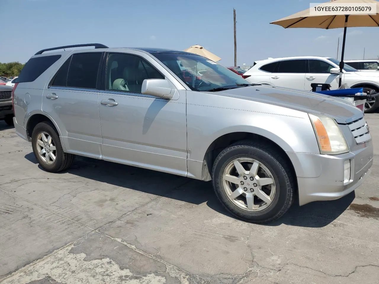 2008 Cadillac Srx VIN: 1GYEE637280105079 Lot: 68933574