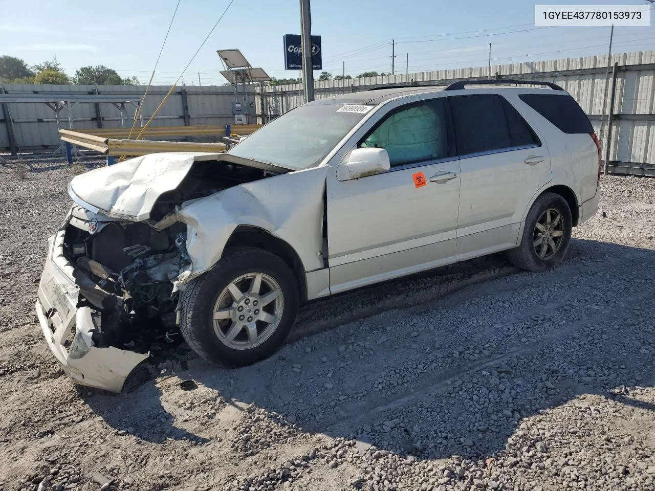 2008 Cadillac Srx VIN: 1GYEE437780153973 Lot: 69398934