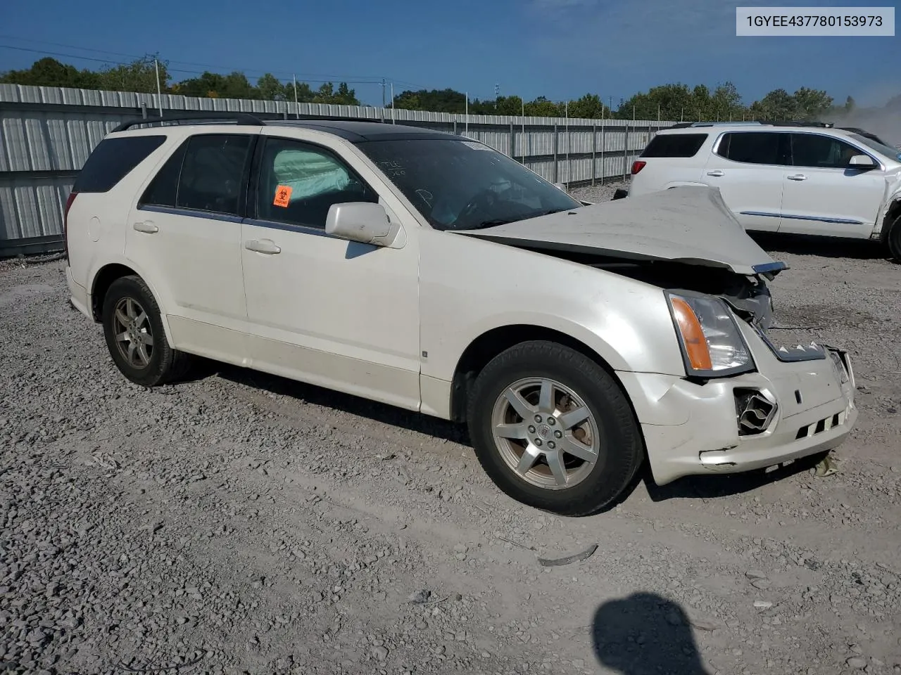 2008 Cadillac Srx VIN: 1GYEE437780153973 Lot: 69398934