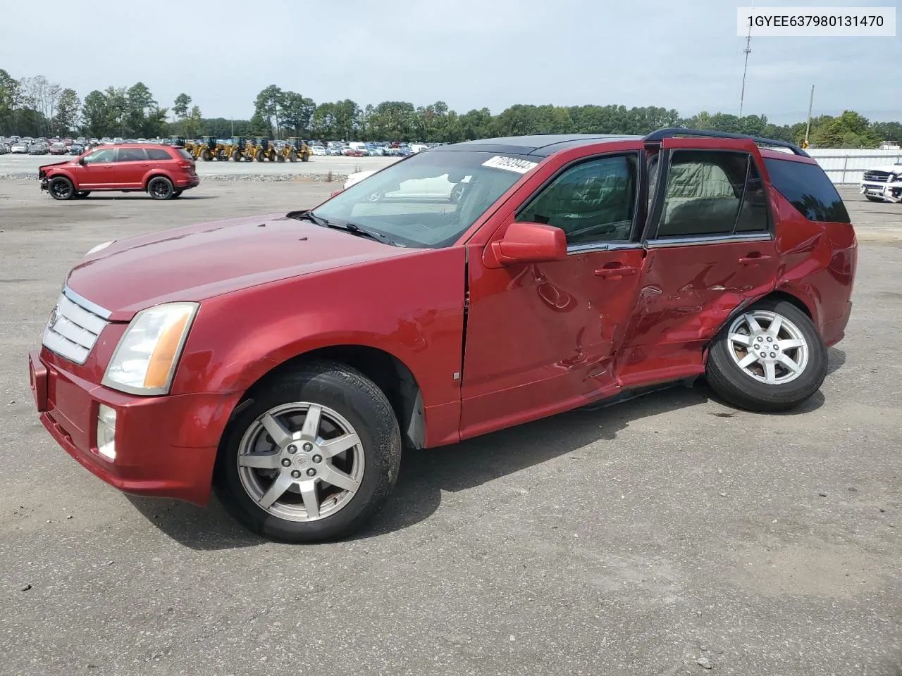 2008 Cadillac Srx VIN: 1GYEE637980131470 Lot: 71093944