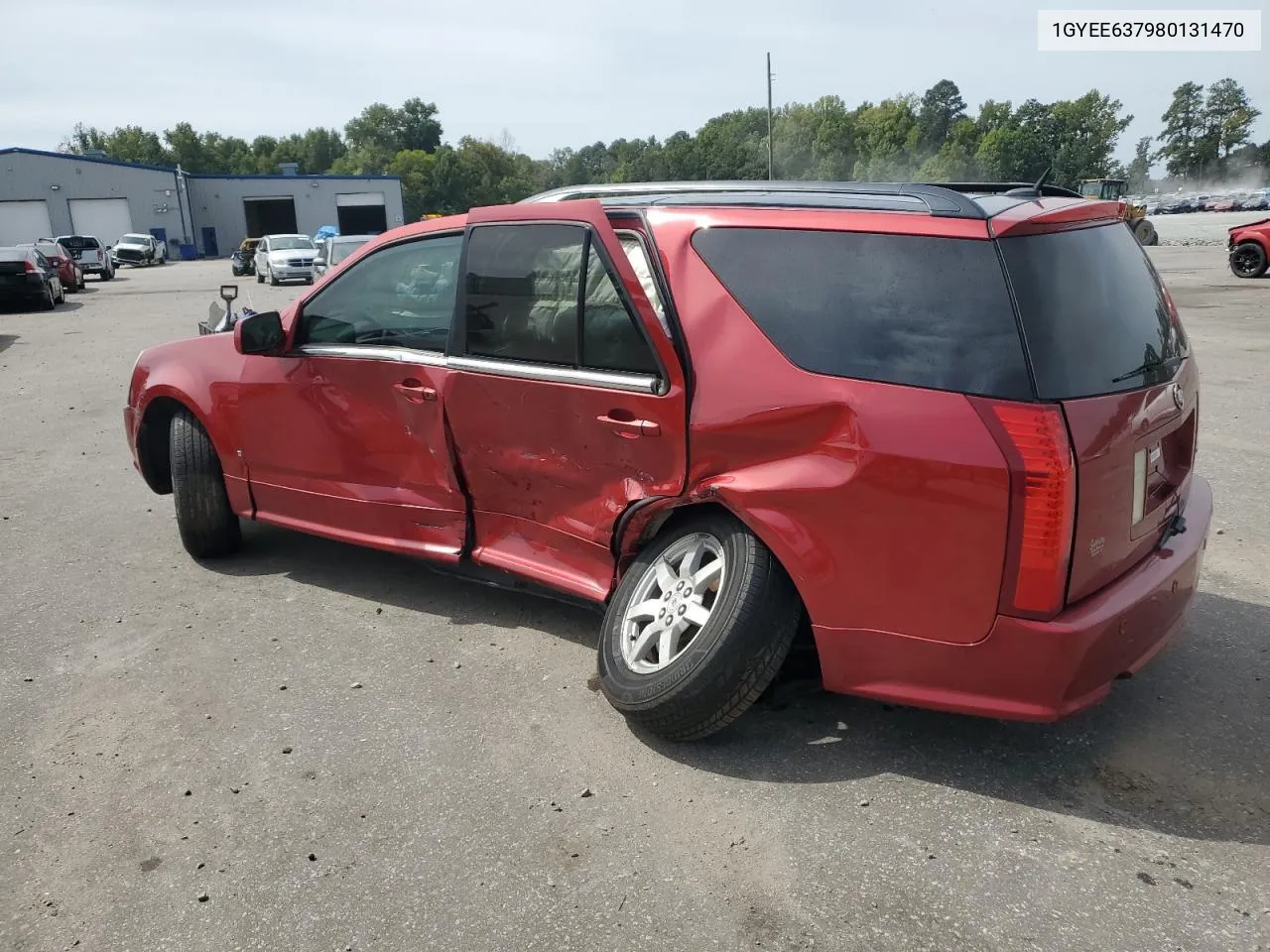 2008 Cadillac Srx VIN: 1GYEE637980131470 Lot: 71093944