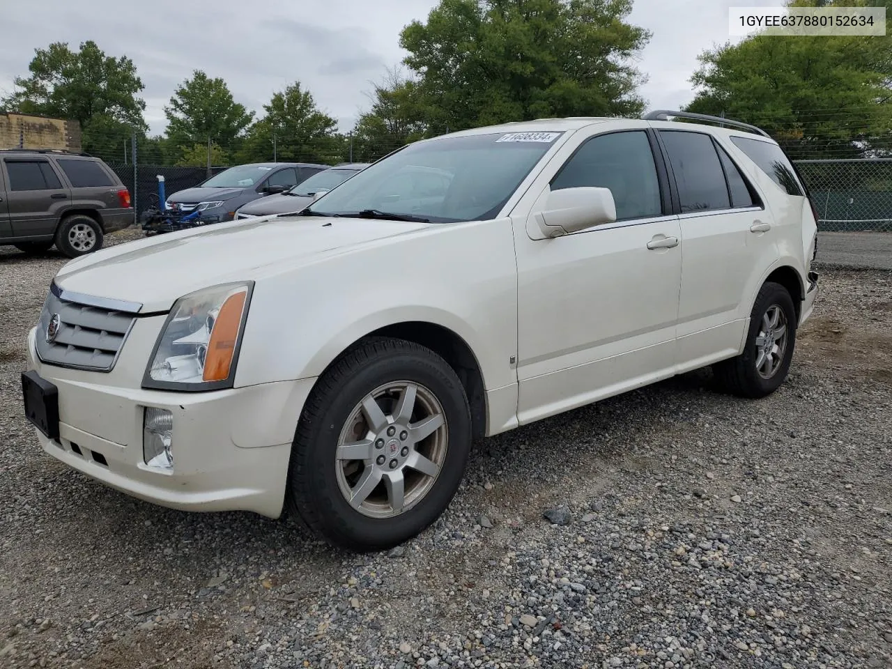 2008 Cadillac Srx VIN: 1GYEE637880152634 Lot: 71608334