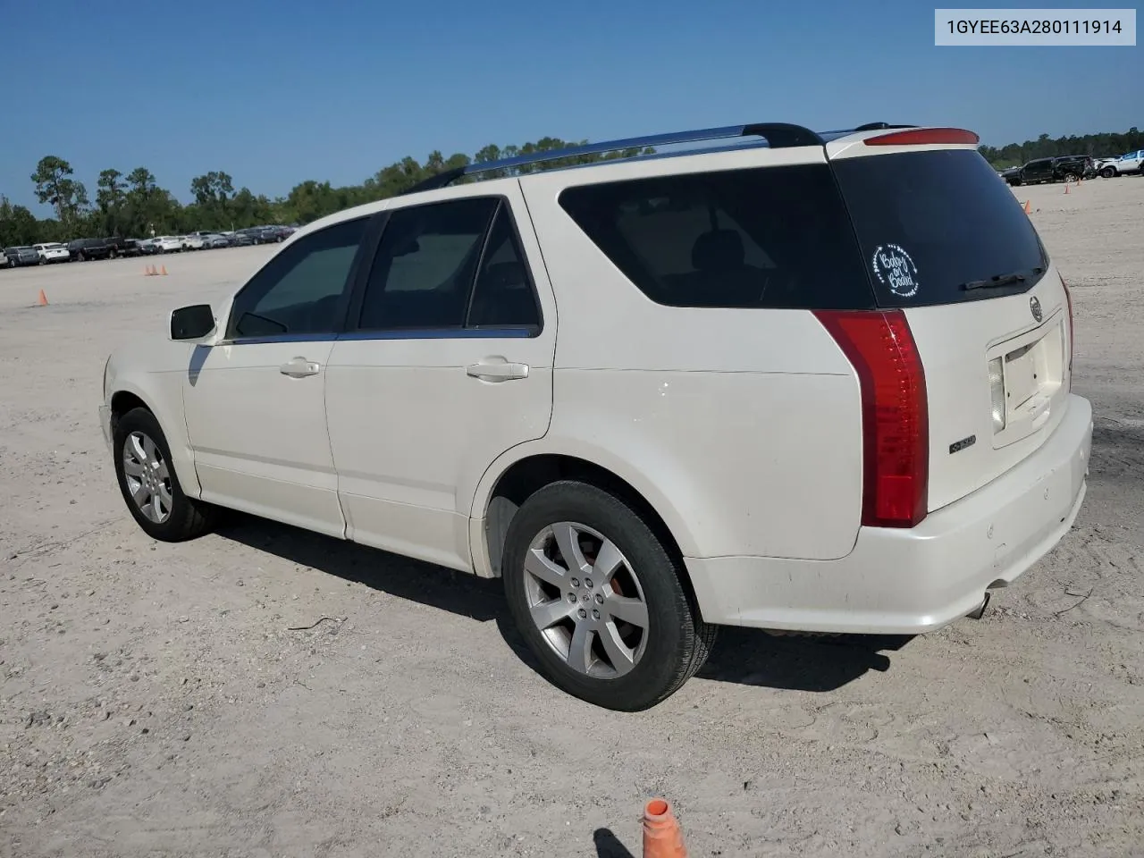 2008 Cadillac Srx VIN: 1GYEE63A280111914 Lot: 72342174