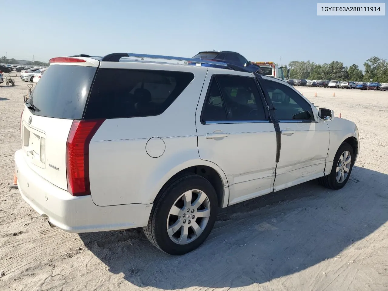 2008 Cadillac Srx VIN: 1GYEE63A280111914 Lot: 72342174