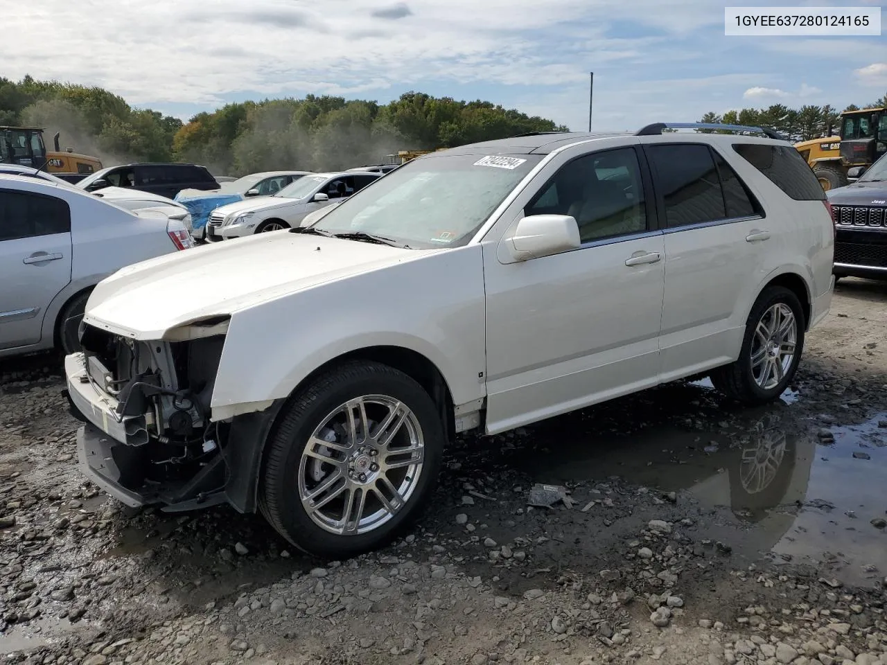 2008 Cadillac Srx VIN: 1GYEE637280124165 Lot: 72422294