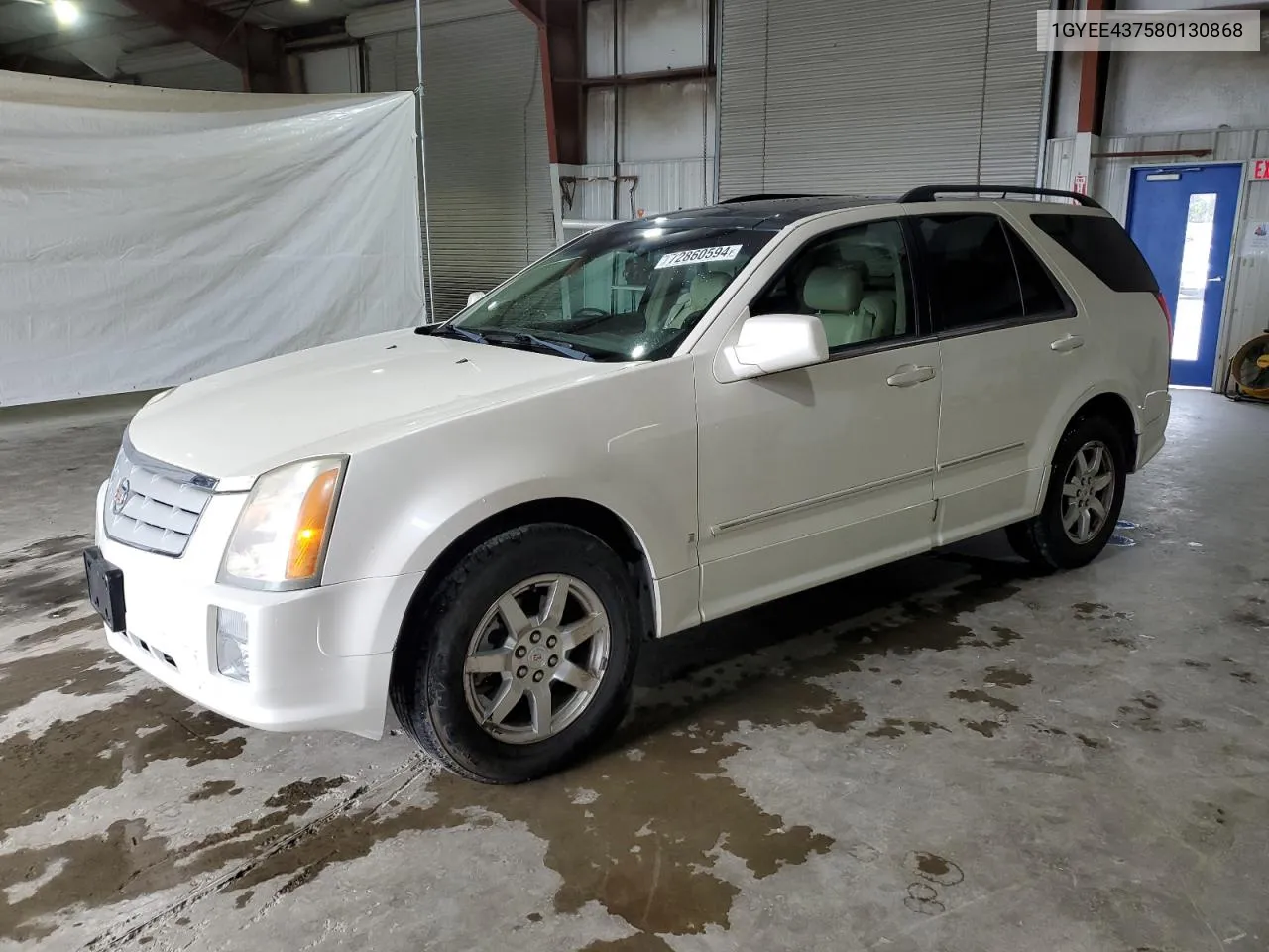 2008 Cadillac Srx VIN: 1GYEE437580130868 Lot: 72860594