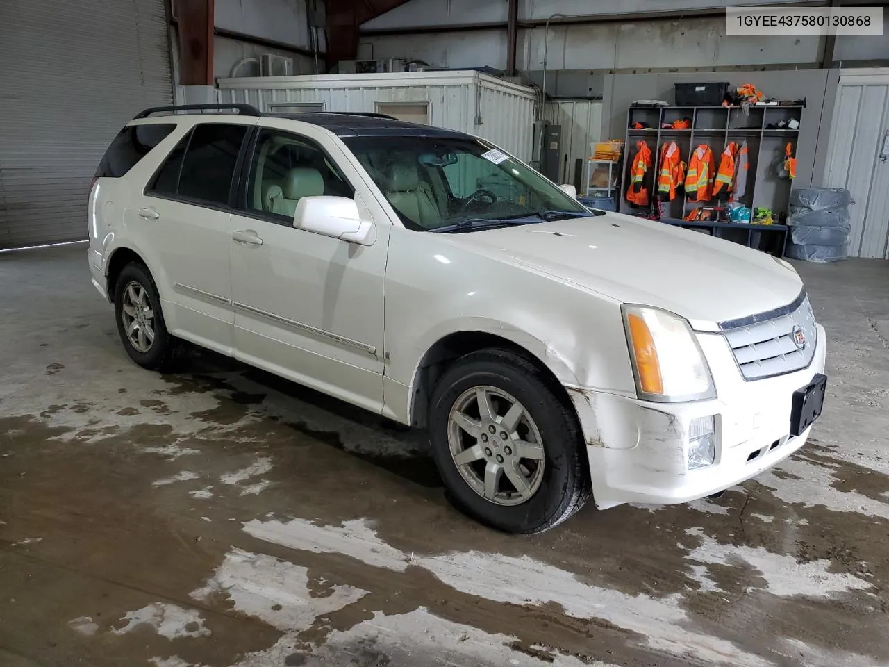 2008 Cadillac Srx VIN: 1GYEE437580130868 Lot: 72860594