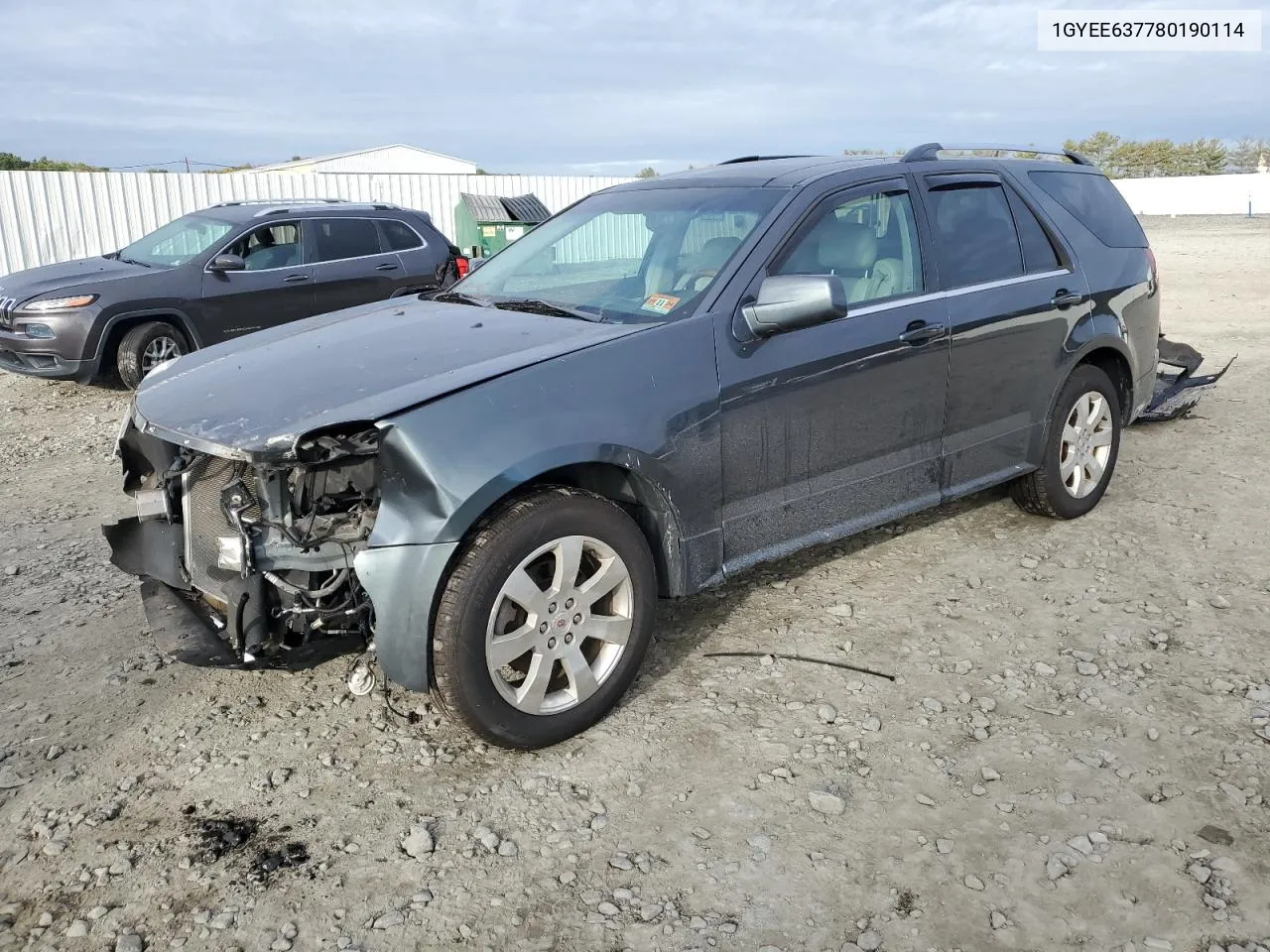 2008 Cadillac Srx VIN: 1GYEE637780190114 Lot: 73631244