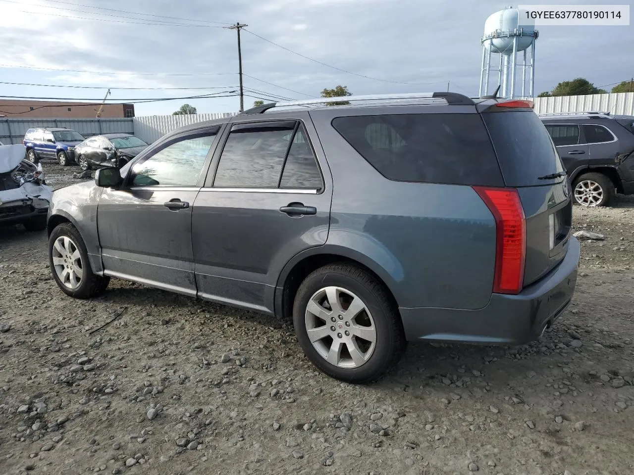 2008 Cadillac Srx VIN: 1GYEE637780190114 Lot: 73631244