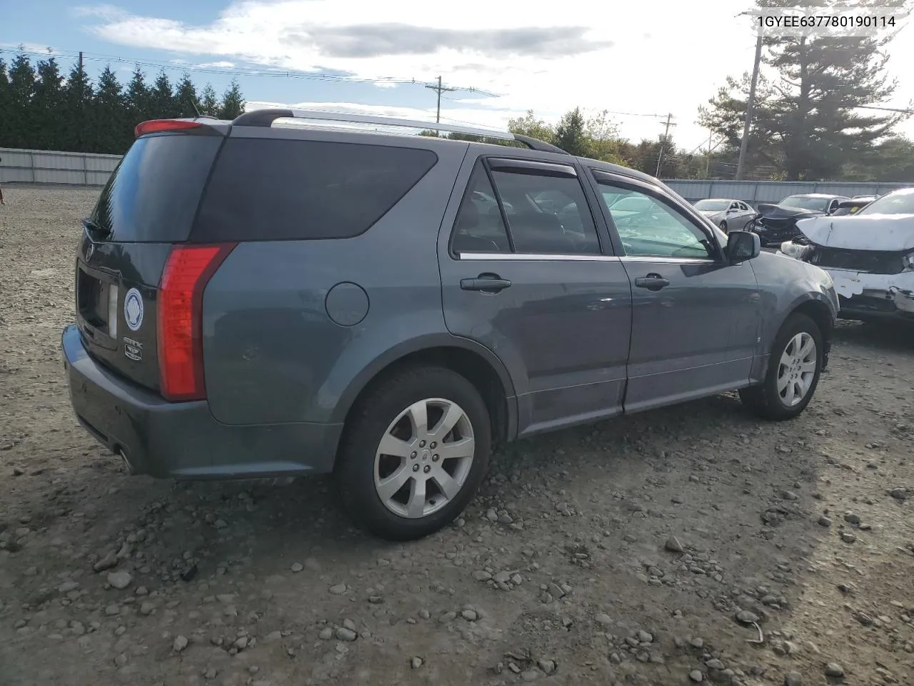 2008 Cadillac Srx VIN: 1GYEE637780190114 Lot: 73631244