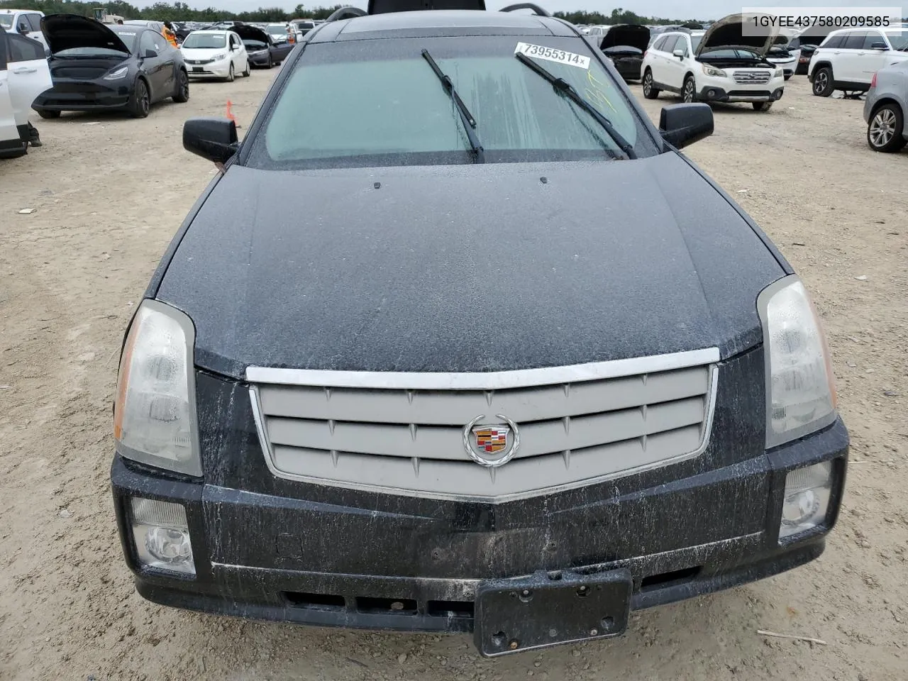 2008 Cadillac Srx VIN: 1GYEE437580209585 Lot: 73955314