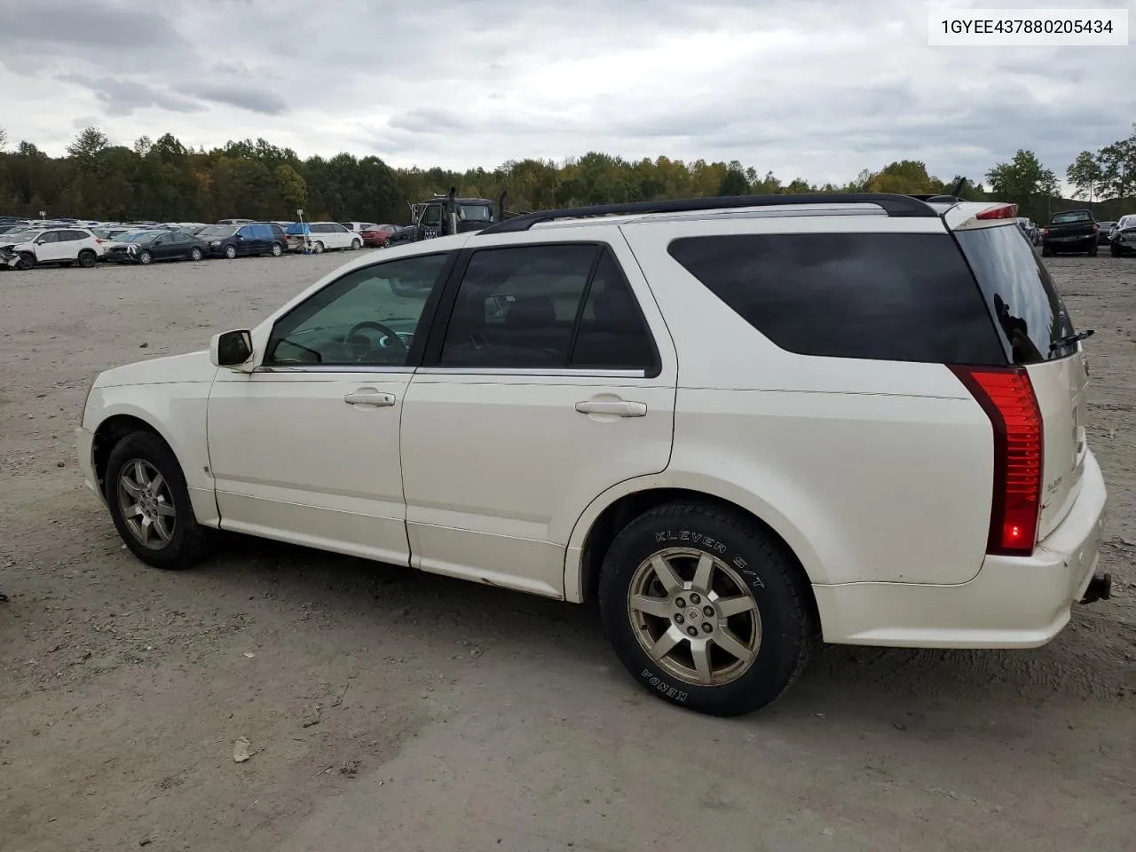 2008 Cadillac Srx VIN: 1GYEE437880205434 Lot: 74892454