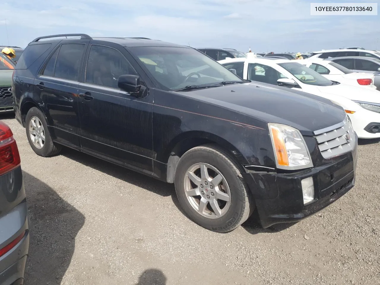 2008 Cadillac Srx VIN: 1GYEE637780133640 Lot: 75177534