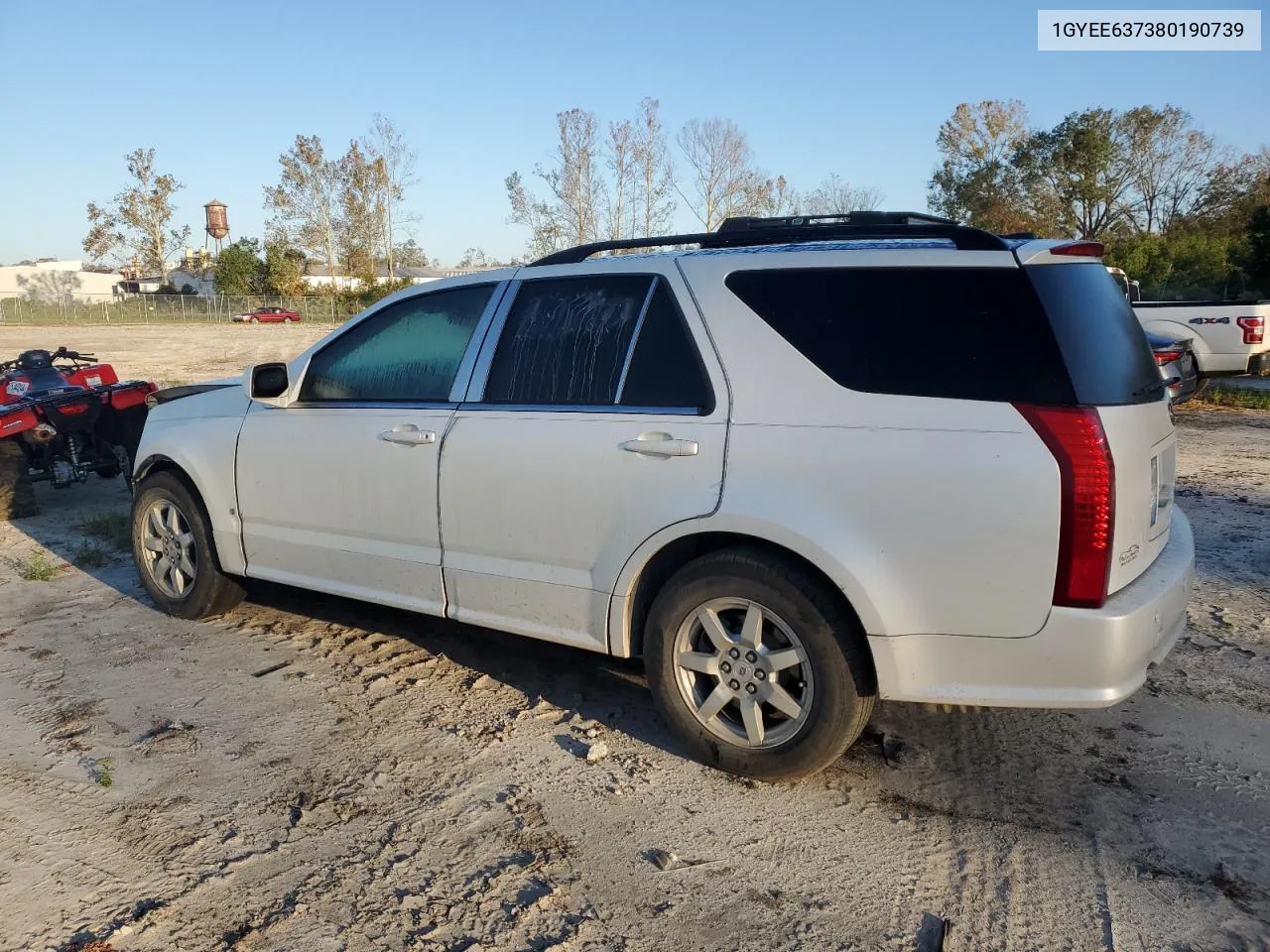 2008 Cadillac Srx VIN: 1GYEE637380190739 Lot: 75687544