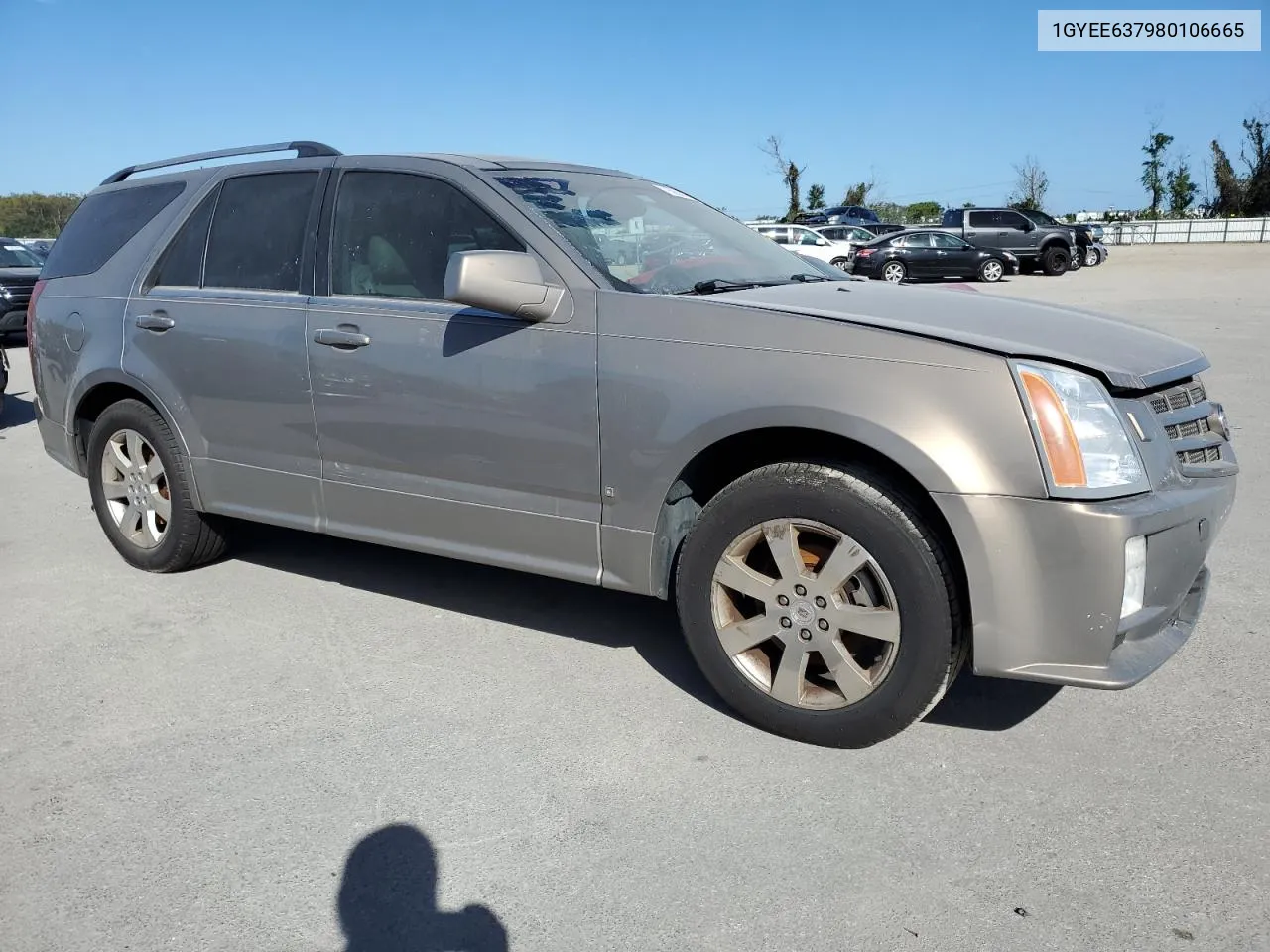 2008 Cadillac Srx VIN: 1GYEE637980106665 Lot: 75984694