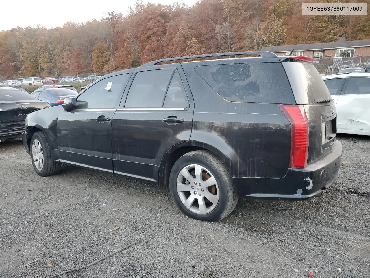 2008 Cadillac Srx VIN: 1GYEE637880117009 Lot: 78842464