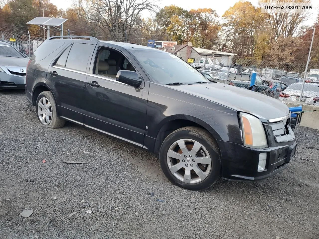 2008 Cadillac Srx VIN: 1GYEE637880117009 Lot: 78842464