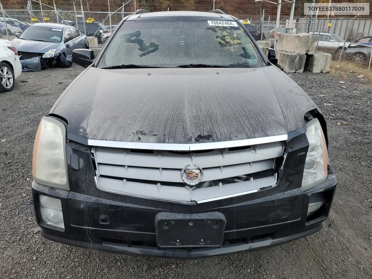 2008 Cadillac Srx VIN: 1GYEE637880117009 Lot: 78842464