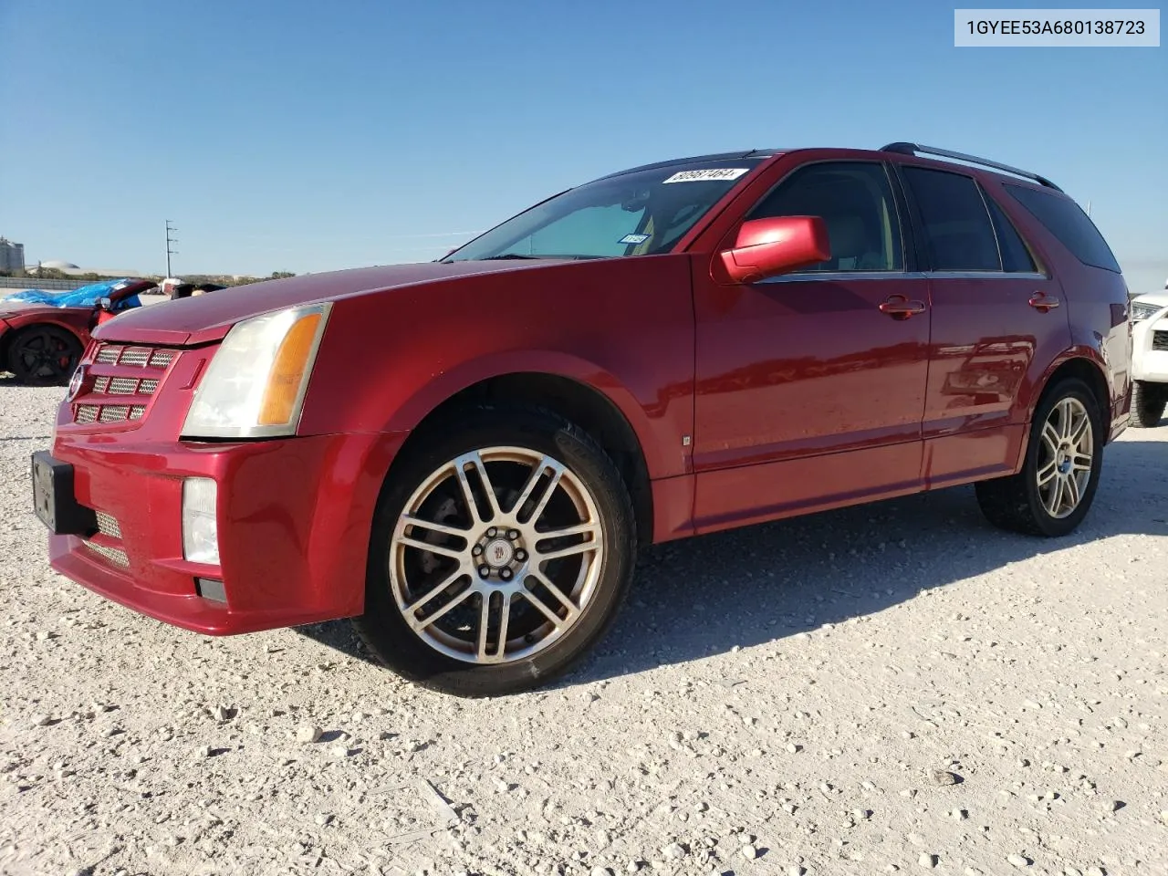 2008 Cadillac Srx VIN: 1GYEE53A680138723 Lot: 80987464