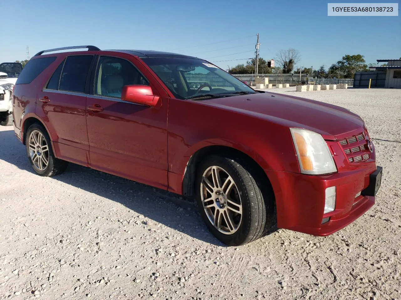 2008 Cadillac Srx VIN: 1GYEE53A680138723 Lot: 80987464