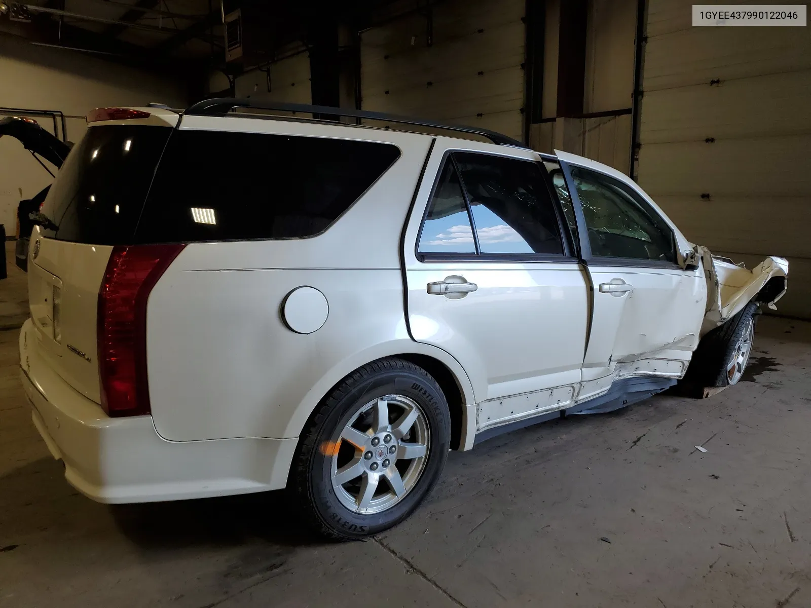 2009 Cadillac Srx VIN: 1GYEE437990122046 Lot: 58454694