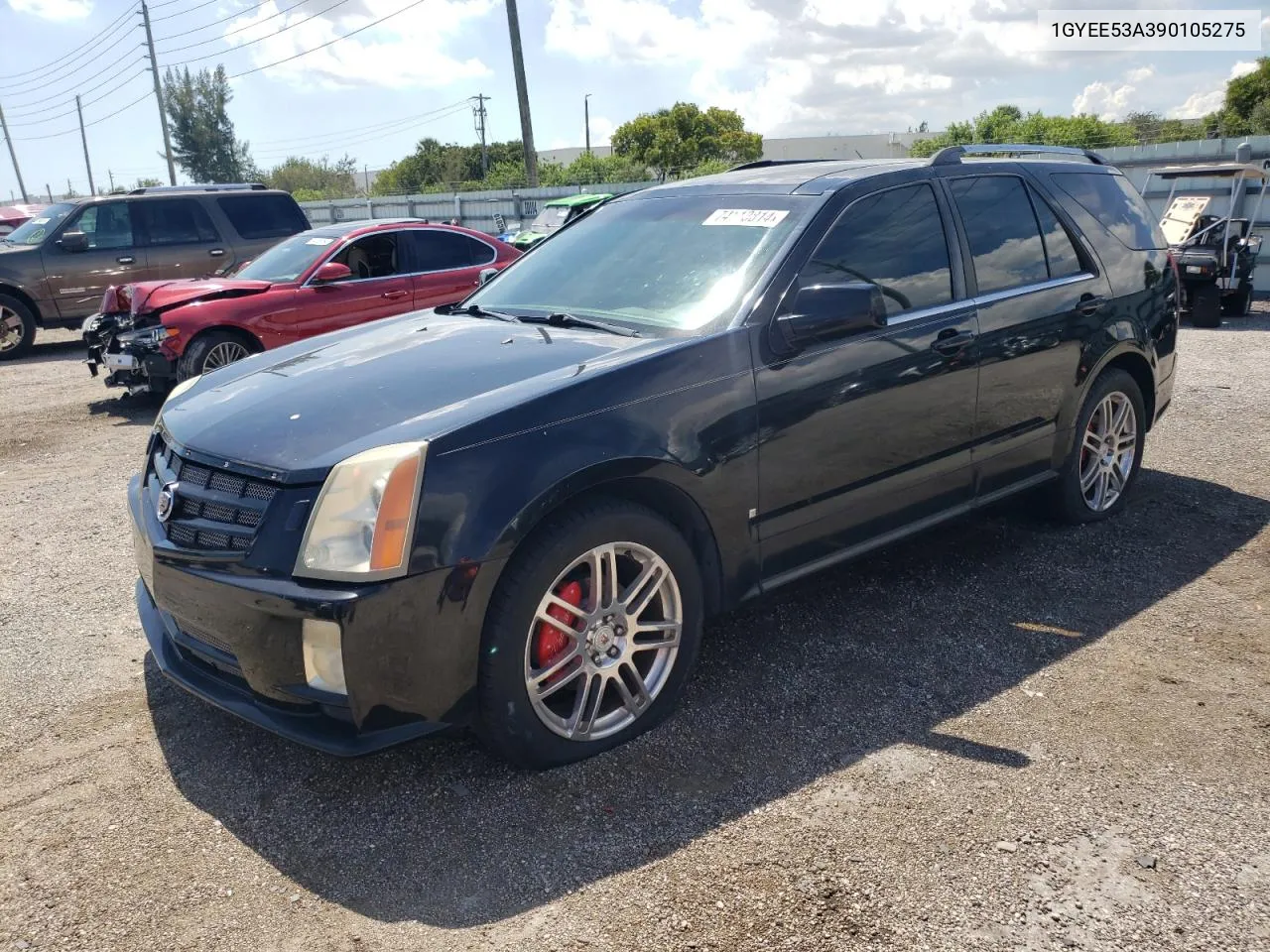 2009 Cadillac Srx VIN: 1GYEE53A390105275 Lot: 74113814