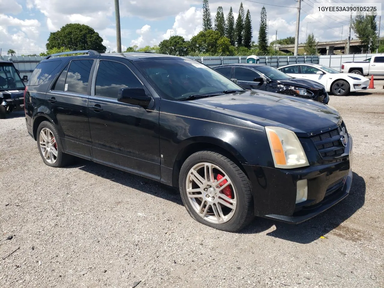 2009 Cadillac Srx VIN: 1GYEE53A390105275 Lot: 74113814