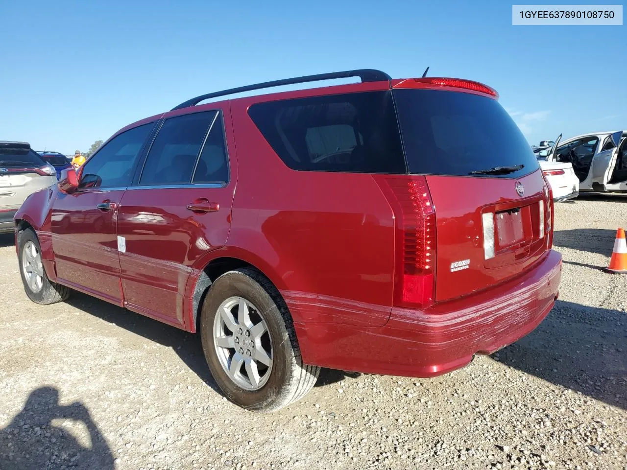 2009 Cadillac Srx VIN: 1GYEE637890108750 Lot: 74232784