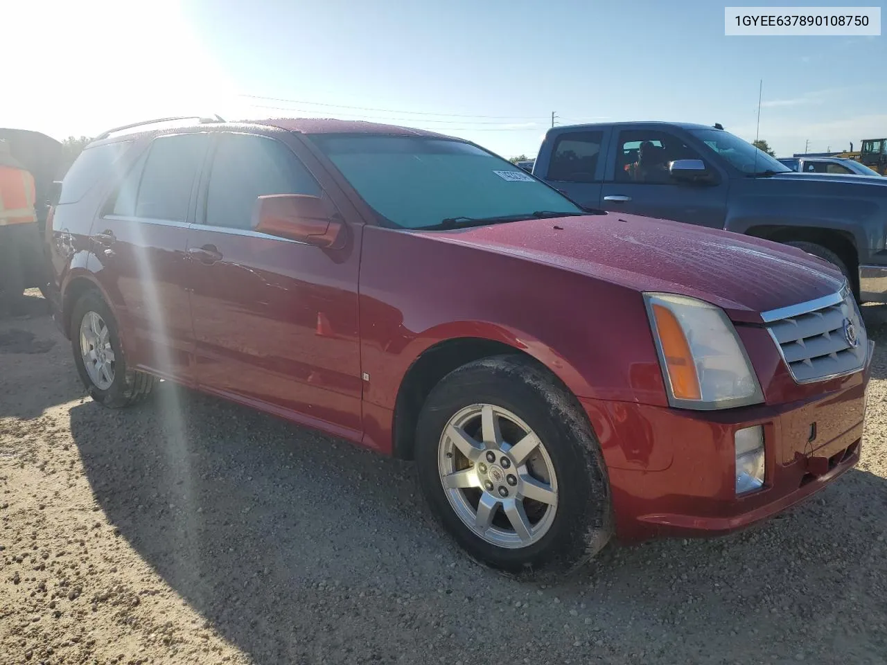 2009 Cadillac Srx VIN: 1GYEE637890108750 Lot: 74232784