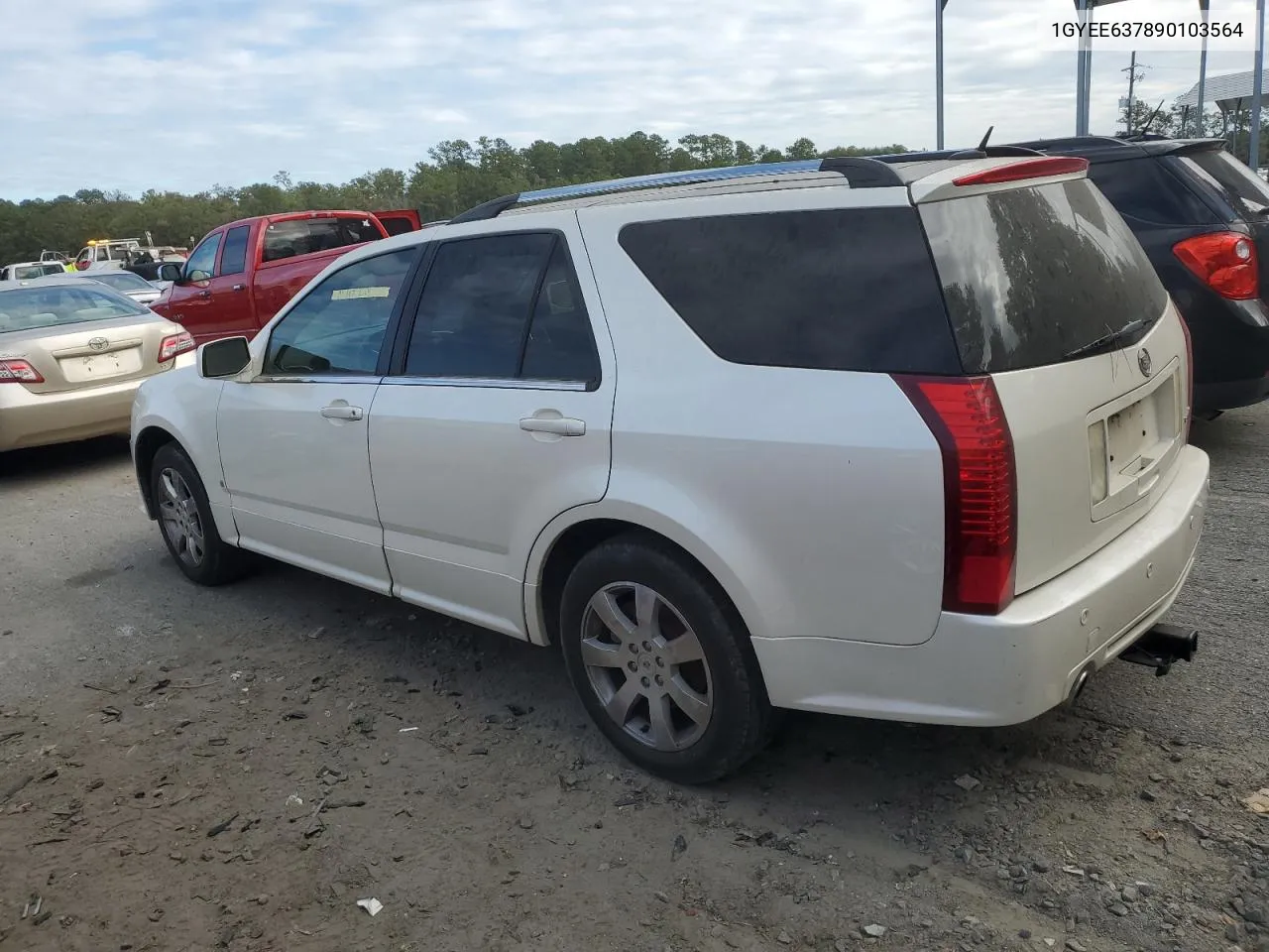 2009 Cadillac Srx VIN: 1GYEE637890103564 Lot: 74630673