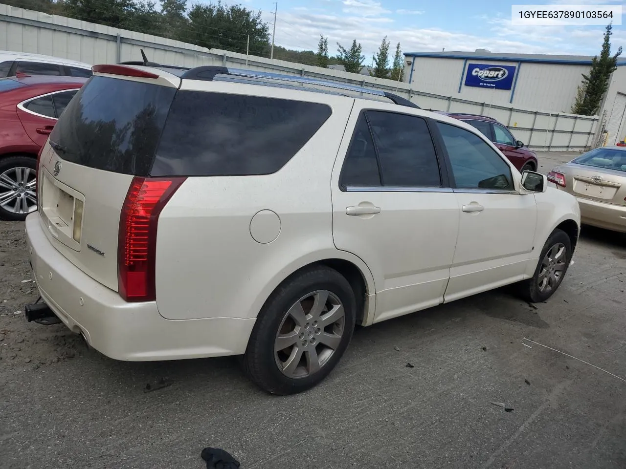 2009 Cadillac Srx VIN: 1GYEE637890103564 Lot: 74630673