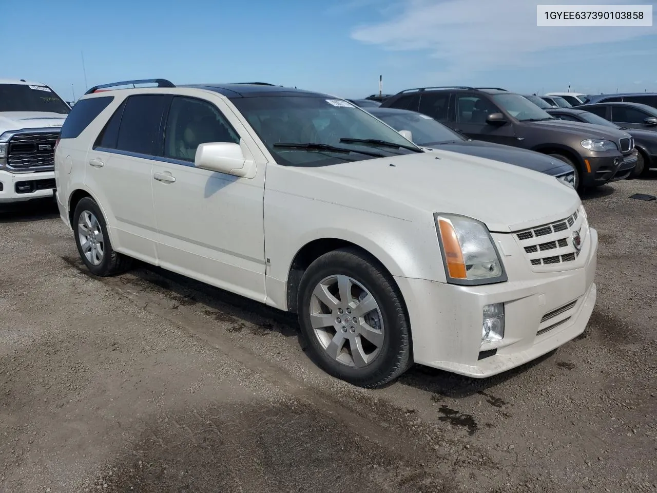 2009 Cadillac Srx VIN: 1GYEE637390103858 Lot: 75007174